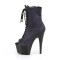 Adore-1021MG - Purple Glitter Black  