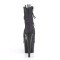 Adore-1021MG - Purple Glitter Black  