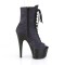 Adore-1021MG - Purple Glitter Black  