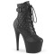 Adore-1033 - Black Faux Leather Matte