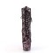 Adore-1040SPF - Pink Metallic Hologram Snake Print Fabric