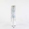 Adore-1042SQ - White Multi Sequins
