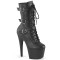 Adore-1043 - Black Faux Leather Matching