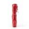 Adore-1043 - Red Faux Leather Matching