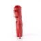 Adore-1043 - Red Faux Leather Matching
