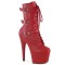 Adore-1043 - Red Faux Leather Matching