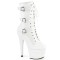 Adore-1043 - White Faux Leather Matching