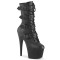 Adore-1046 - Black Faux Leather Matte