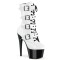 Adore-1046TT - White Hologram Patent Black