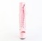 Adore-1048RSNT - Pink Patent Mesh Rhinestones