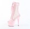 Adore-1048RSNT - Pink Patent Mesh Rhinestones