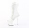 Adore-1048RSNT - White Patent Mesh Rhinestones