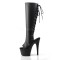 Adore-2018 - Black Faux Leather Matte  