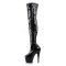 Adore-3000 - Black Stretch Patent/Black