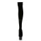 Adore-3002 - Black Stretch Velvet/Black