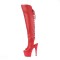 Adore-3019 - Red Faux Leather Matte