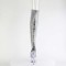 Adore-3019C-RS - Silver AB Rhinestones Faux Suede Clear