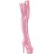 Adore-3020GP - Pink Glitter Patent