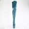 Adore-3020GP - Teal Glitter Patent