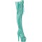 Adore-3021GP - Blue Glitter Patent
