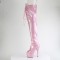 Adore-3021GP - Pink Glitter Patent