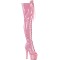 Adore-3021GP - Pink Glitter Patent