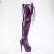 Adore-3021GP - Purple Glitter Patent