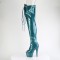 Adore-3021GP - Teal Glitter Patent