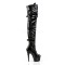 Adore-3028 - Black Pat  