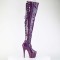 Adore-3063 - Purple Stretch Patent