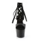Adore-700-14 - Black Faux Leather Matte  