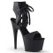 Adore-700-14 - Black Faux Leather Matte  