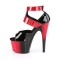 Adore-700-16 - Black Red Patent