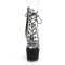 Adore-700-30FS - Clear Black Faux Suede  