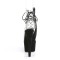 Adore-700-30FS - Clear Black Faux Suede  