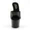 Adore-701 - Black Leather/ Black