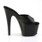 Adore-701 - Black Leather/ Black