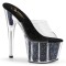 Adore-701CG - Clear Black Confetti Glitter  