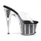 Adore-701G - Clear/Black Glitter
