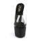 Adore-701Sdg - Clear/Black Glitter