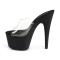 Adore-701Sdg - Clear/Black Glitter