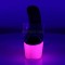 ADORE-701UVG - Clear Neon Baby Pink Glitter