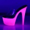 ADORE-701UVG - Clear Neon Baby Pink Glitter