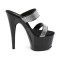 Adore-702-2 - Black Patent/Clear