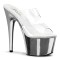 Adore-702 - Clear/Silver Chrome