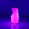 Adore-702Uv - Clear/Neon Purple