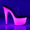 Adore-702Uv - Clear/Neon Purple