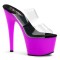 Adore-702Uv - Clear/Neon Purple