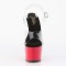 Adore-708 - Clear Black Red Patent