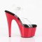 Adore-708 - Clear Black Red Patent